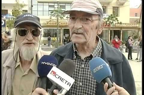 Old Man Makes Dog and Cat Sounds in News Interview