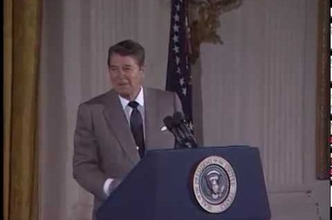 Compilation of President Reagan’s Humor from Selected Speeches, 1981-89