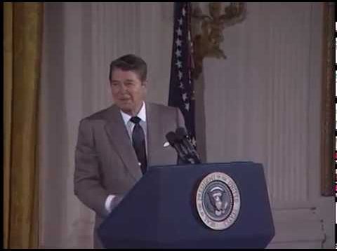 Compilation of President Reagan’s Humor from Selected Speeches, 1981-89