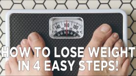 How to lose weight in 4 easy steps!