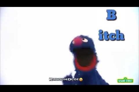 Elmo Alphabet Tupac gets dark real fast